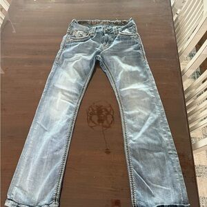 Rock Revival Faded Blue Women's Boot Cut Jeans